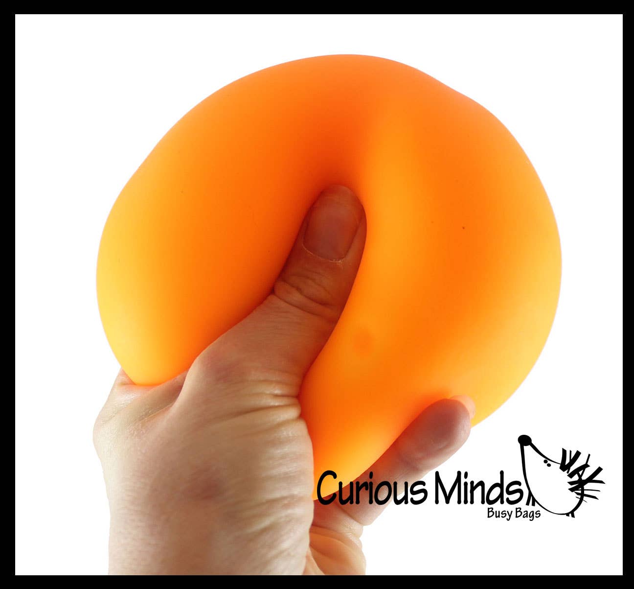 1 Jumbo 4" Doh Stress Stretch Ball - Moldable Pinch Poke