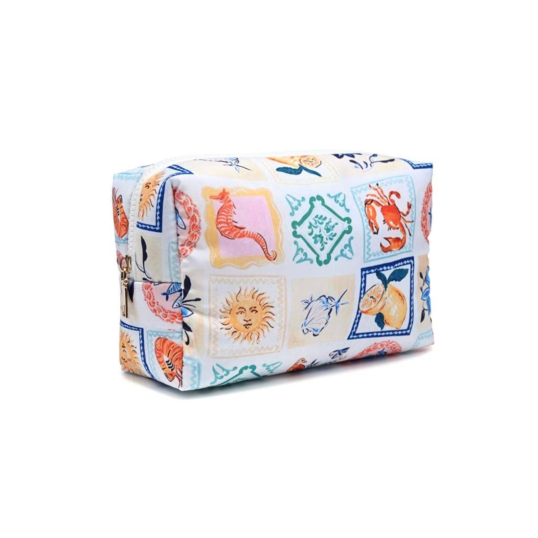 Amalfi Escape Cosmetic Travel Pouch