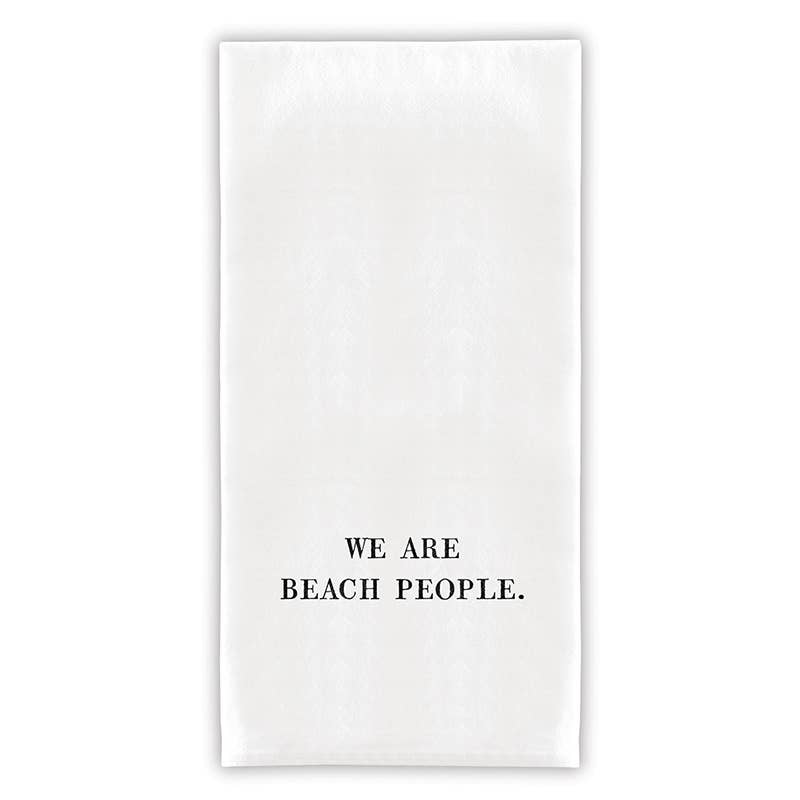 We Are Beach People Tea Towel