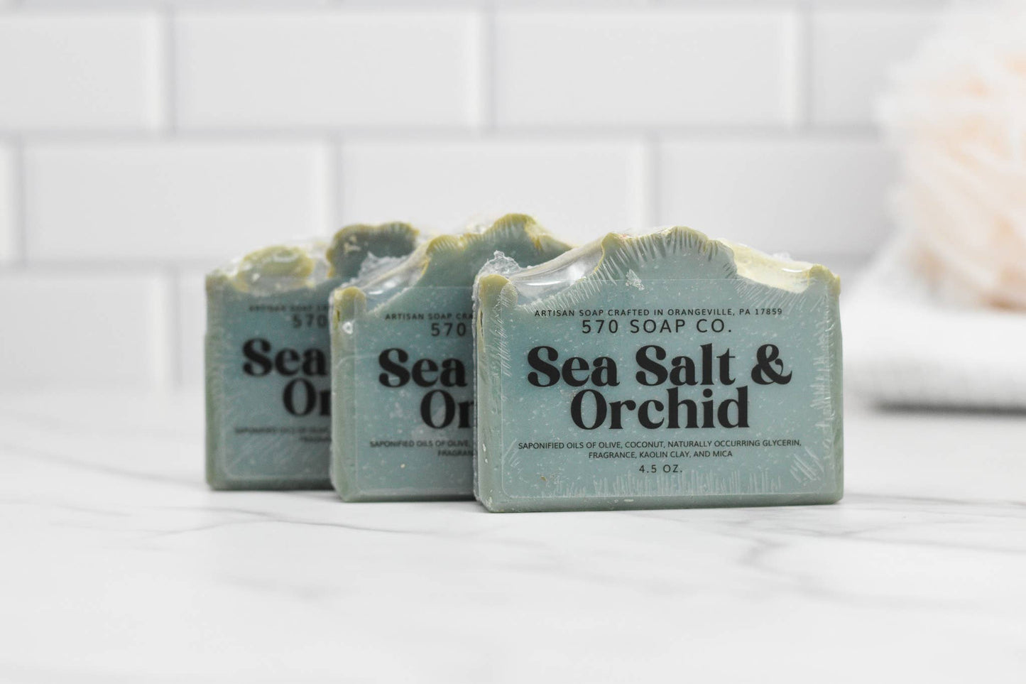 Sea Salt & Orchid Bar Soap