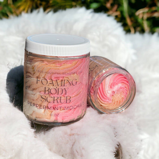 Peppermint Mocha Foaming Scrub