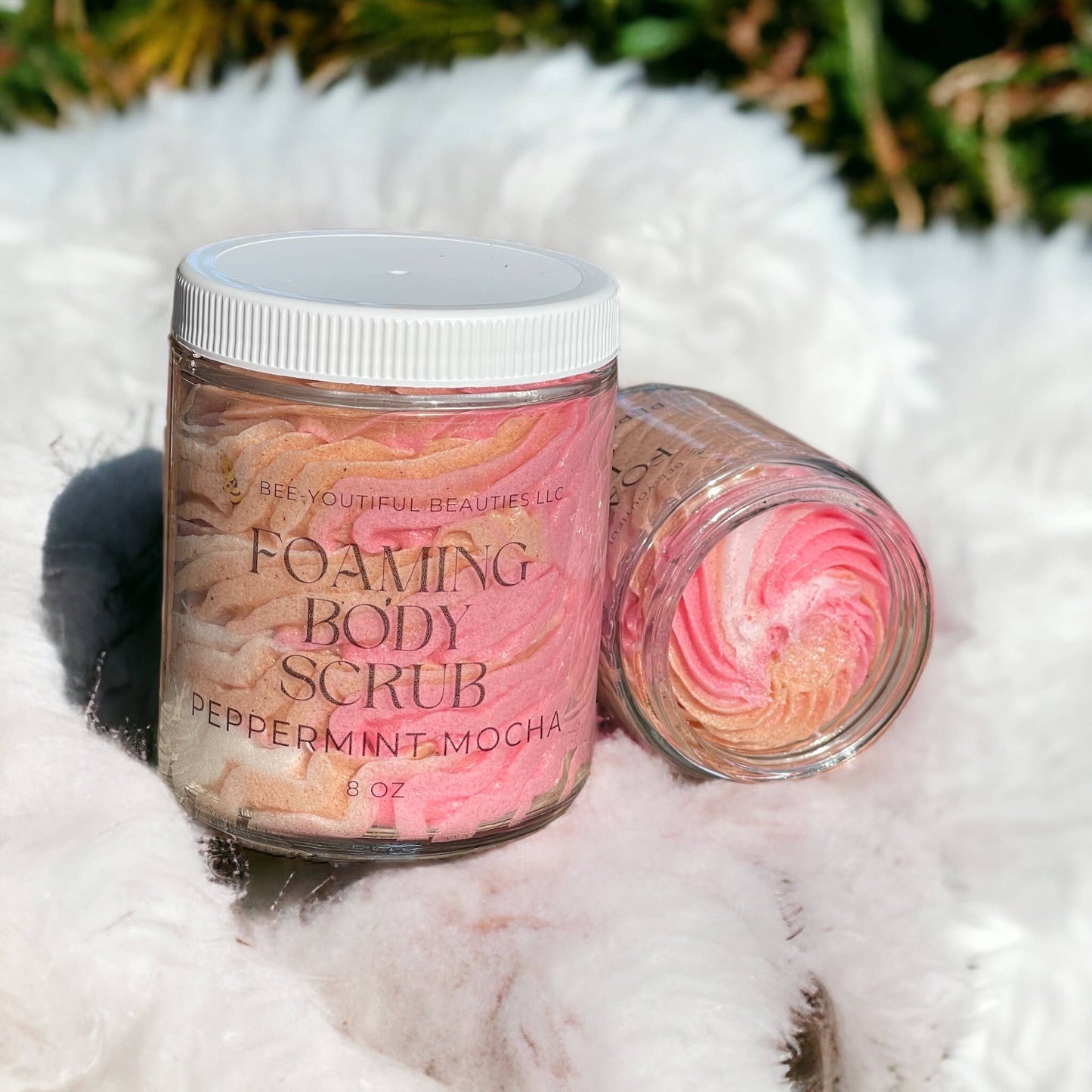 Peppermint Mocha Foaming Scrub