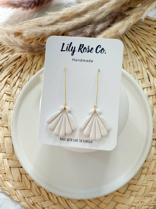 Beach Styles Clay Earrings