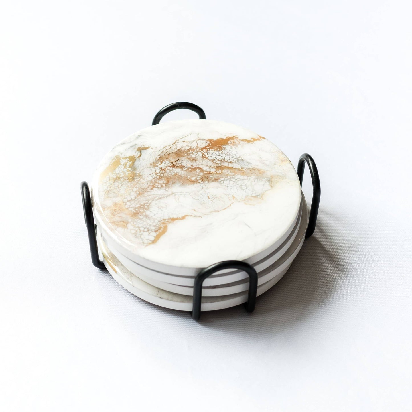 Ceramic Resin Coasters (set of 4)