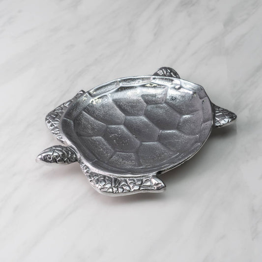 Silver Coastal Turtle Tray