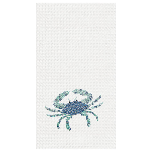 Coastal Crab Kitchen Towel