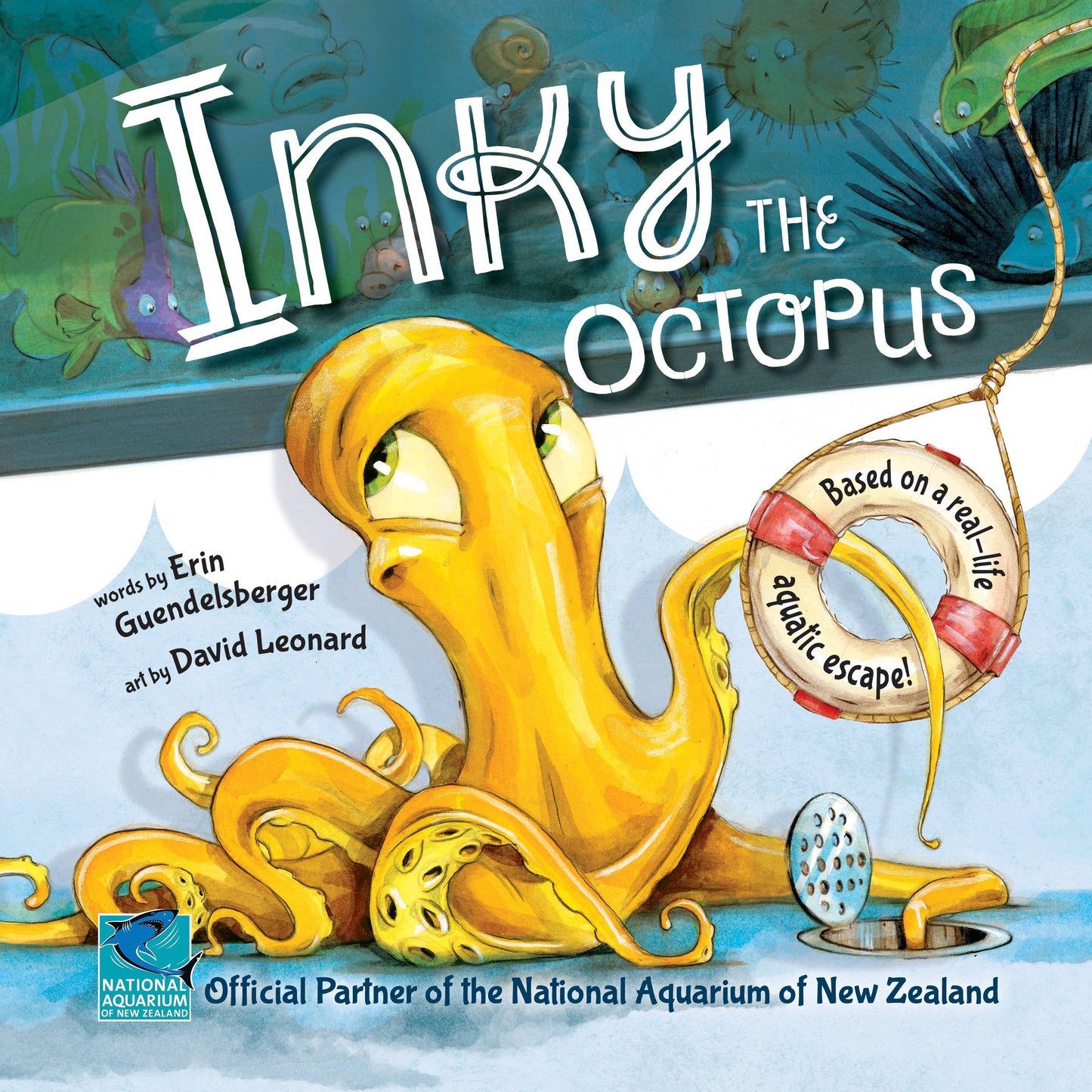 Inky the Octopus Hardcover Picture Book