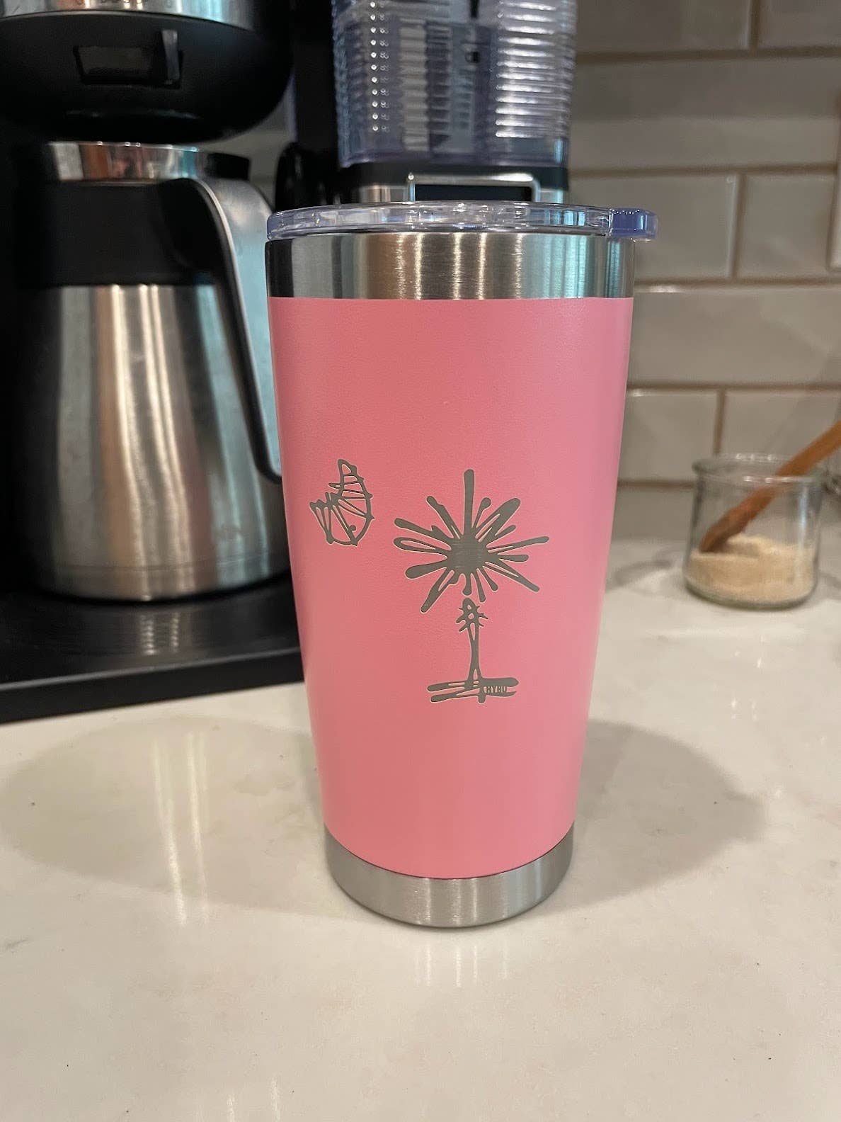 South Carolina Palmetto Tree 20oz Stainless Steel Tumblers