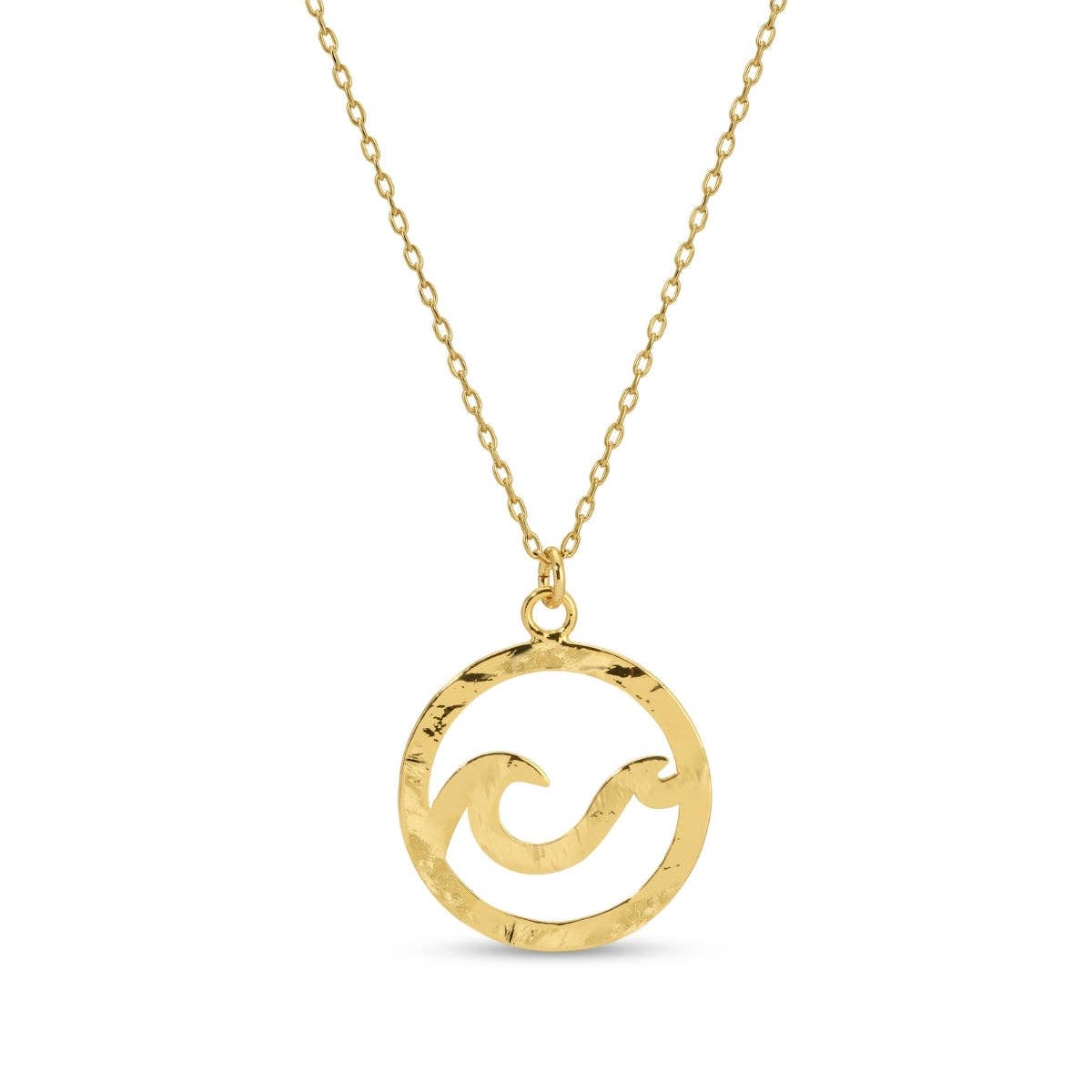 Gilded Wave Necklace