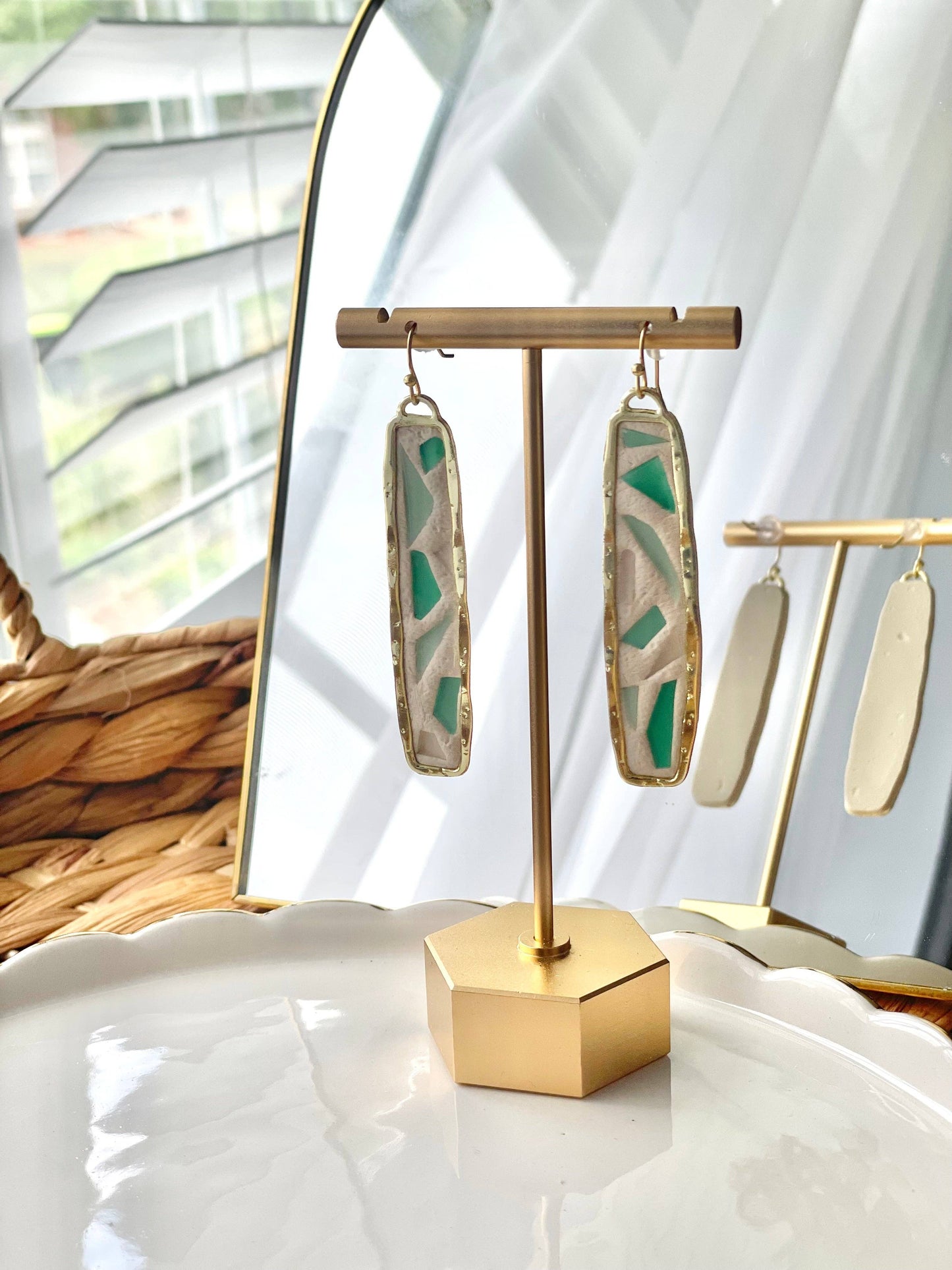 Sea glass Earrings