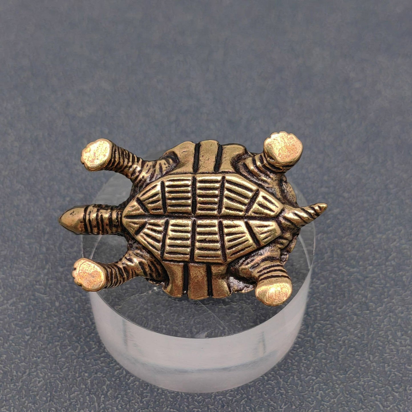 Brass Turtle Desktop Decor