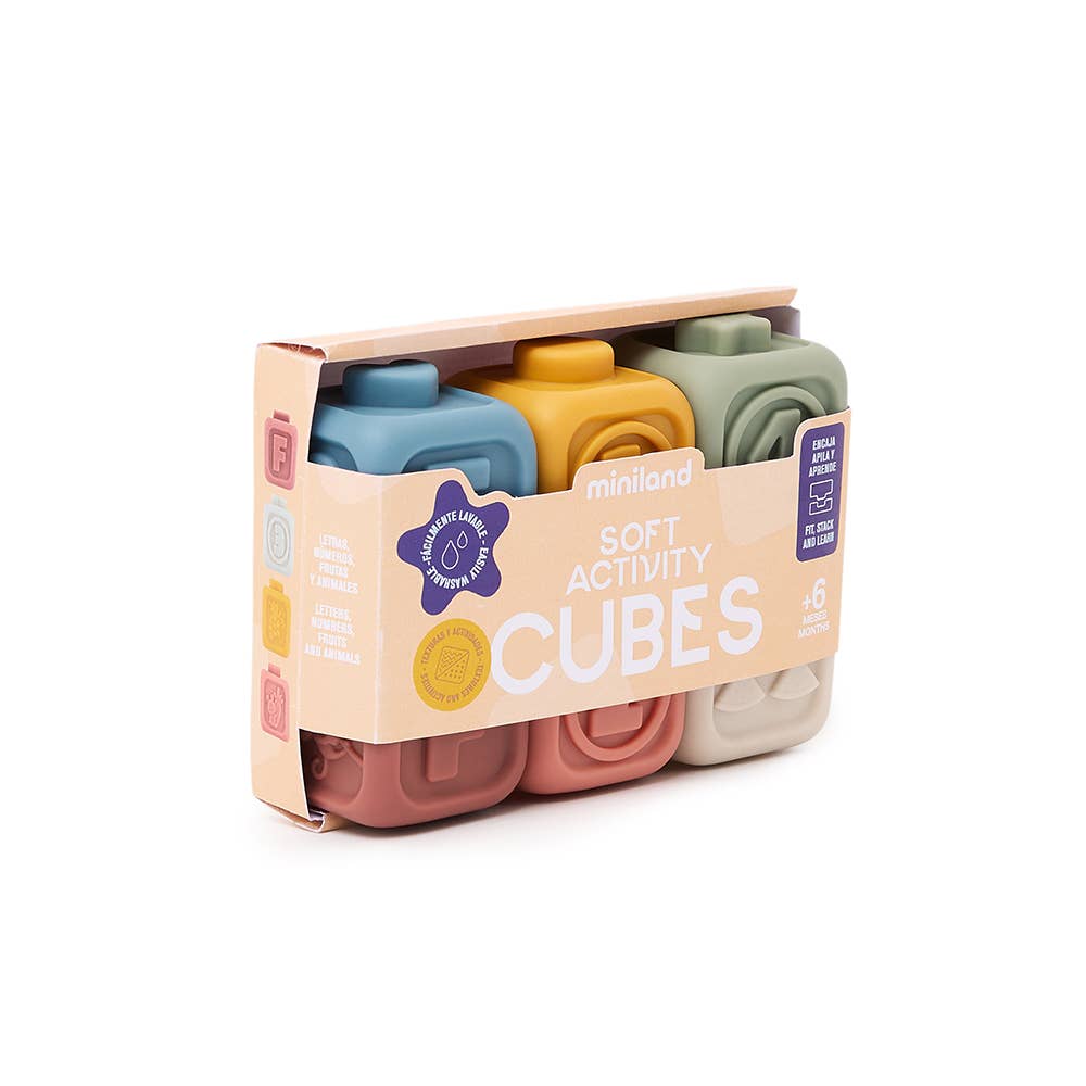 Soft Activity Cubes for Babies