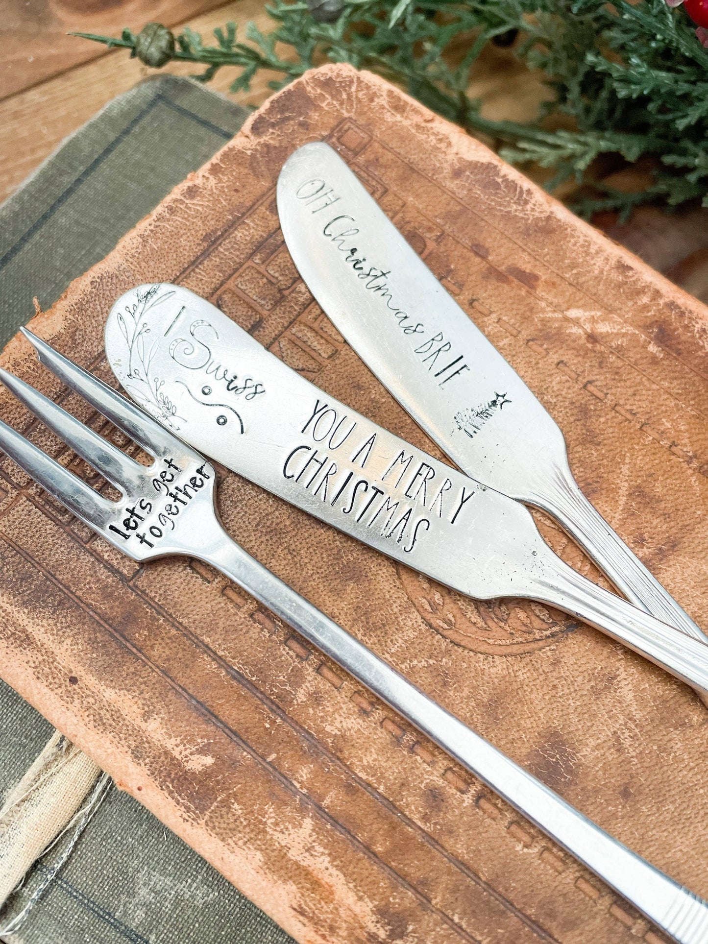 Holiday Charcuterie Spreaders