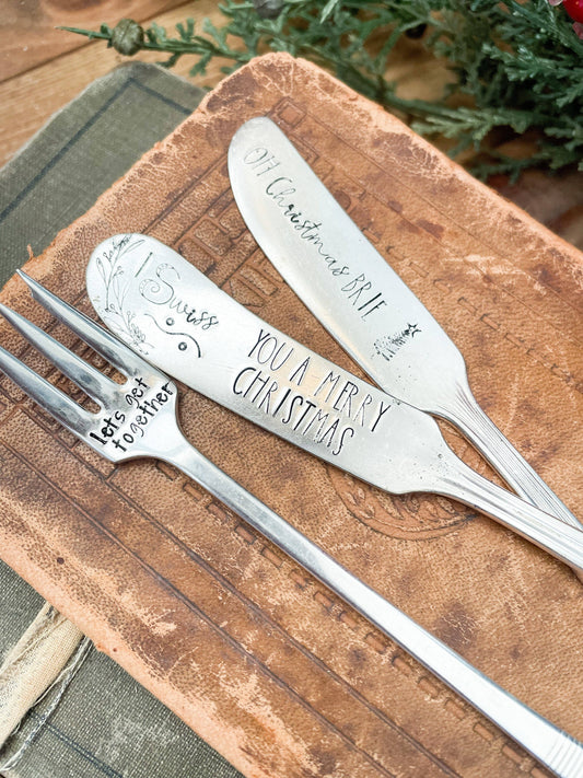 Holiday Charcuterie Spreaders
