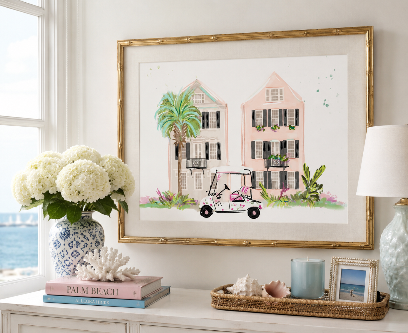 PALM DAYDREAM-Art Print