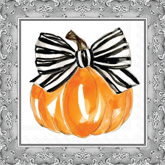 Cute As A Pumpkin Cocktail Napkins 20 ct Rosanne Beck