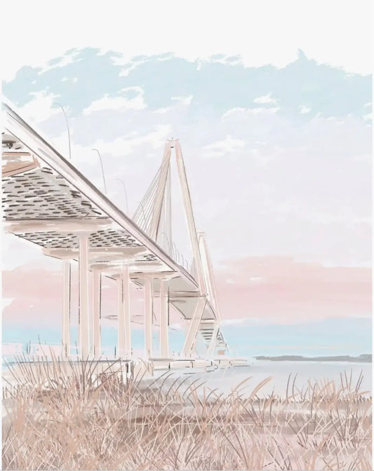 RAVENEL COTTON CANDY SKIES - Art Print