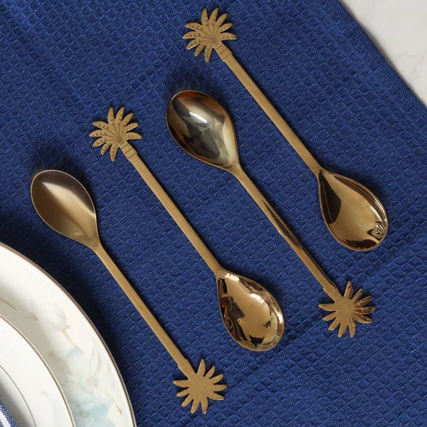 Palm Tree Appetizer Spoon