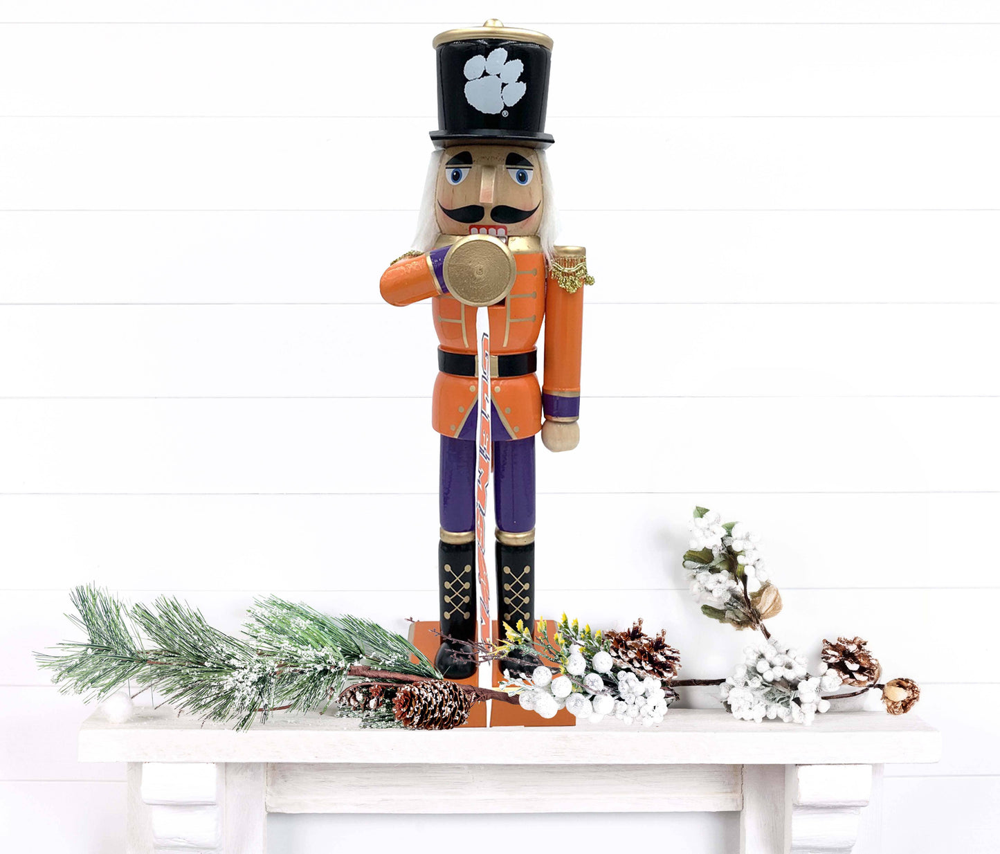 14" Clemson Bugler Nutcracker