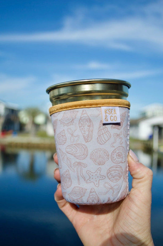 Ivory Tides Iced Coffee Drink Sleeve