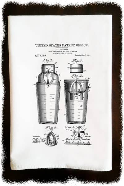 Shaker Patent Tea Towel