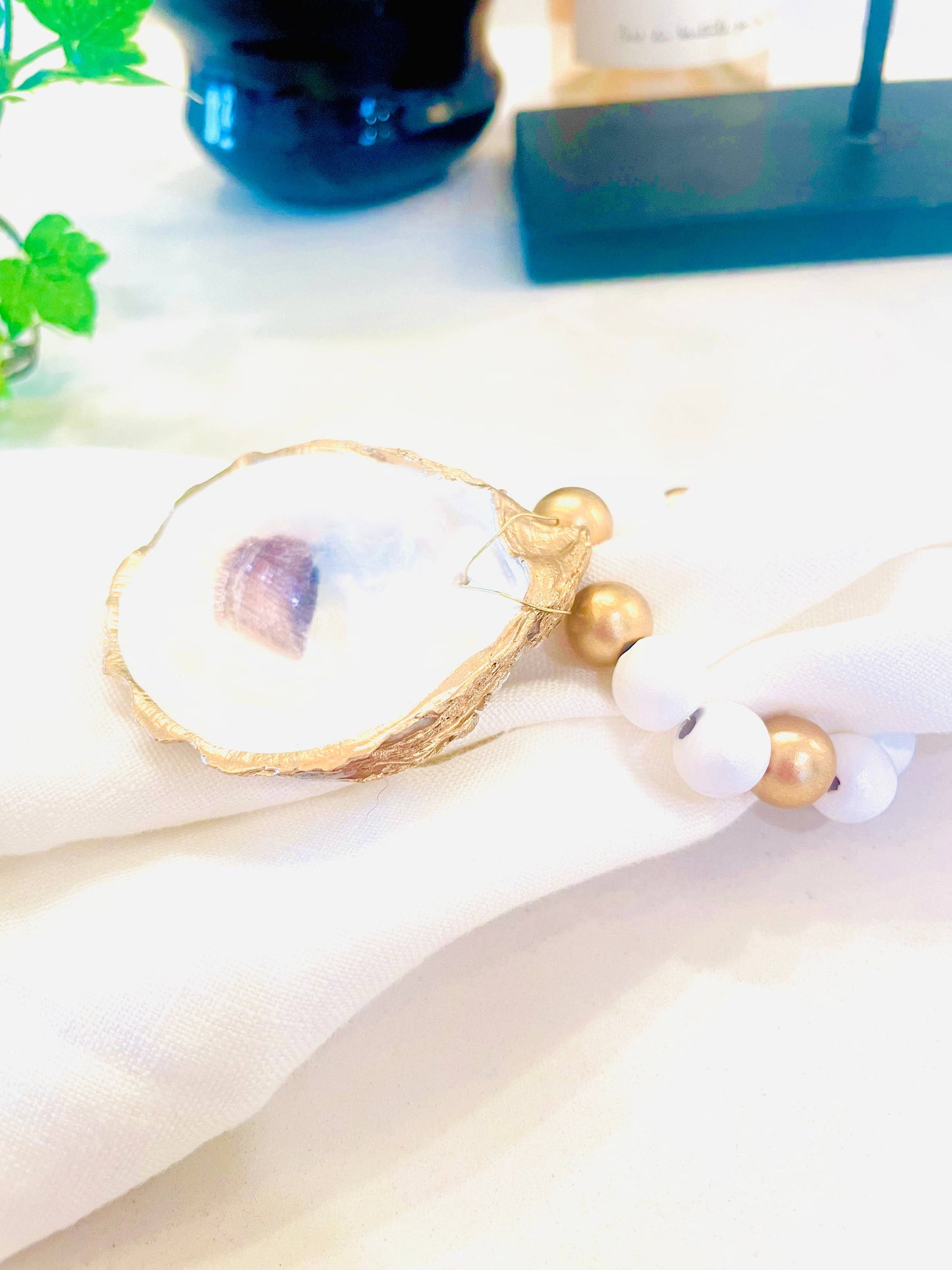 Oyster Shell Napkin Ring