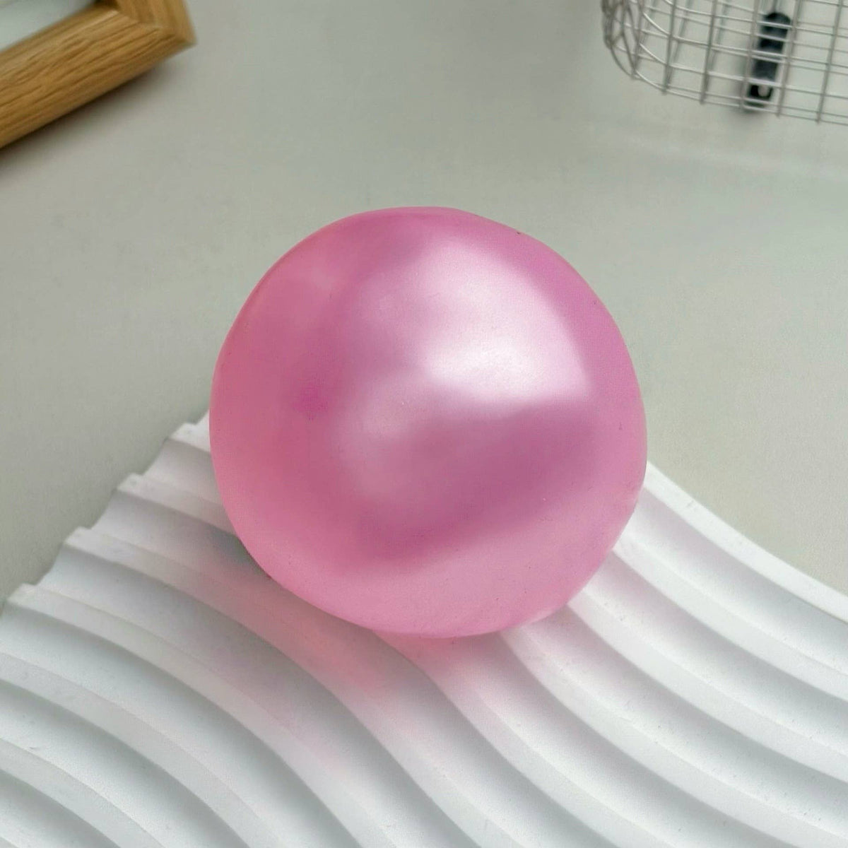Fruit Coconut Oil Squishy Ball Stress Relief Fidget Toy