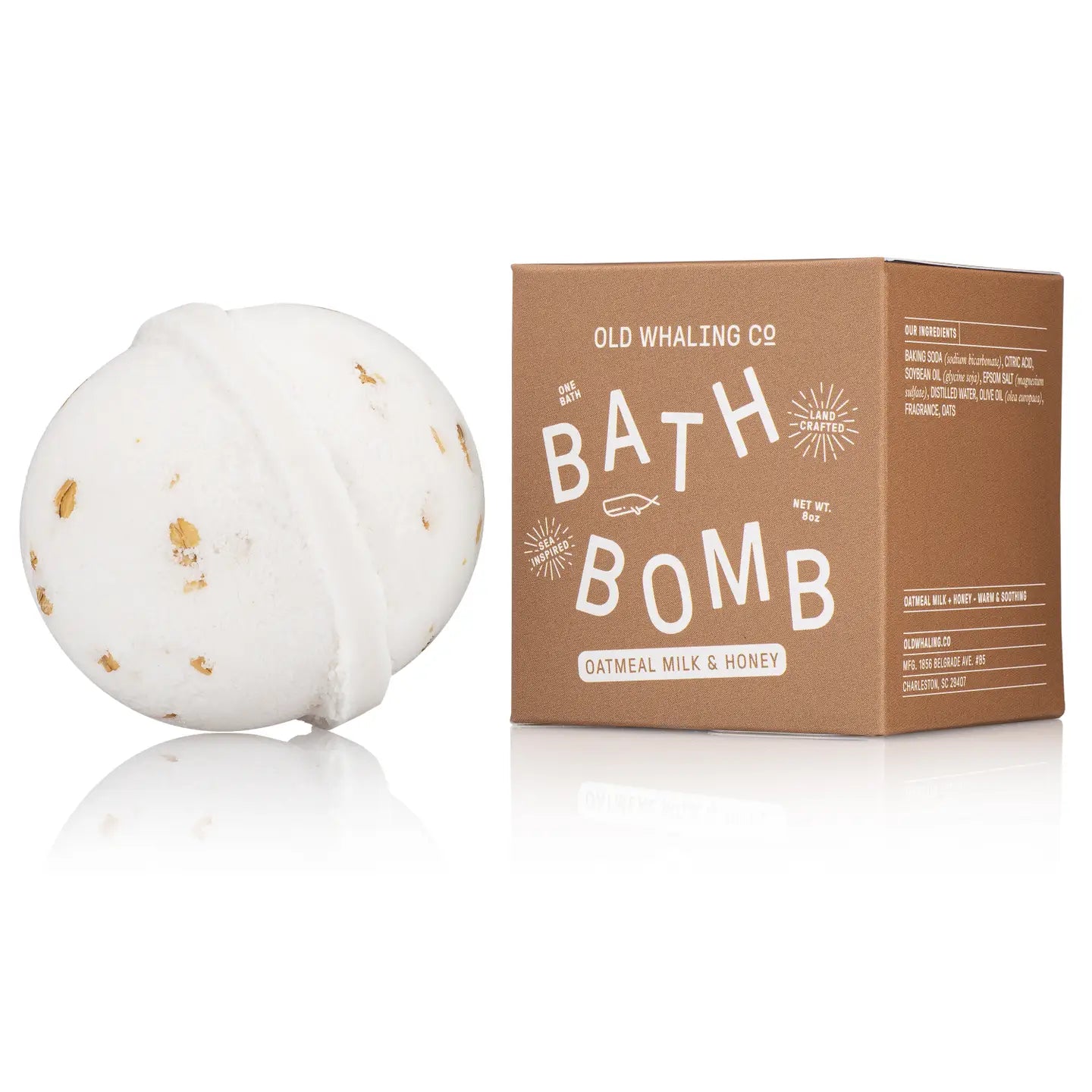 Oatmeal Milk and Honey Bath Bomb