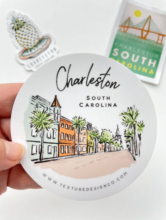 The Charleston Sticker - Sherbet Streets Collection