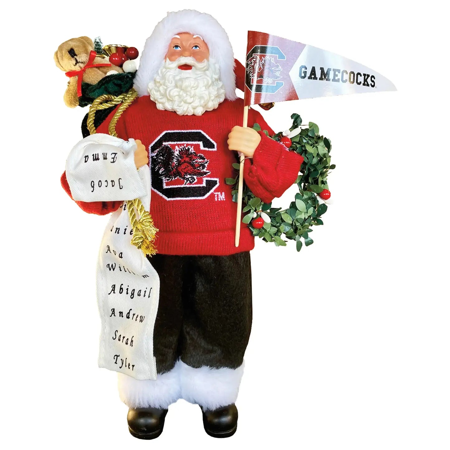12" South Carolina Proud Santa