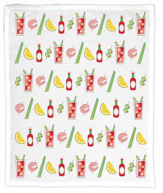Bloody Mary, Organic Cotton Hand Towel