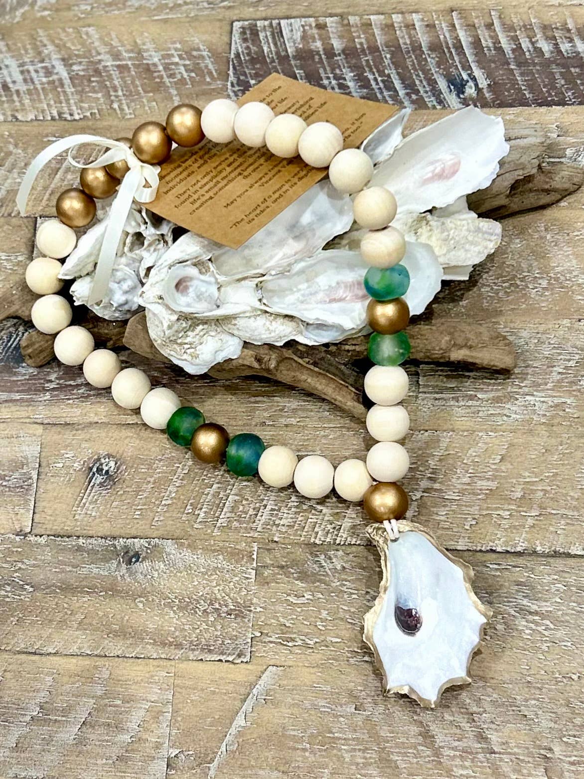 Coastal Farmhouse Blessing Beads