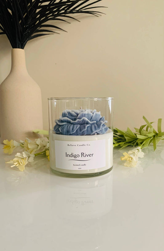 Indigo River Jar Candle