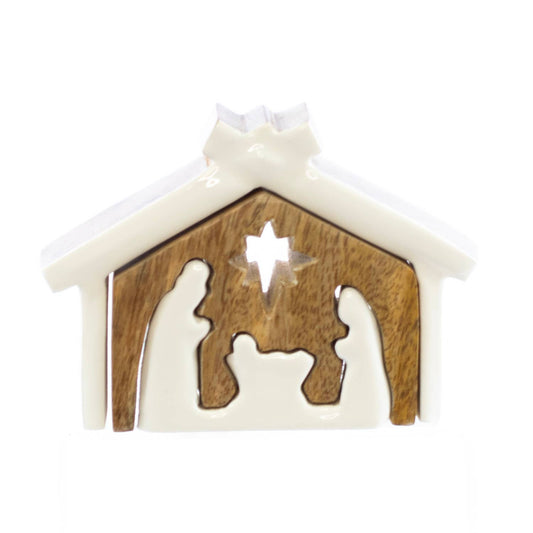 Wooden Nativity