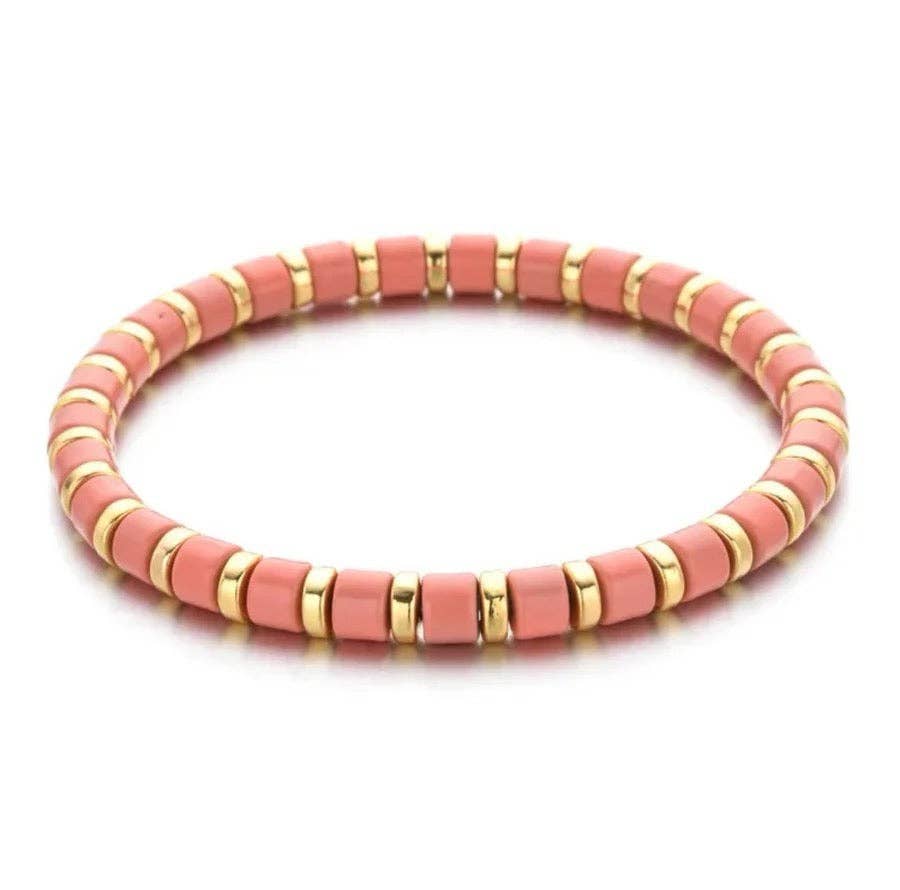 Enamel Stretch Bracelets