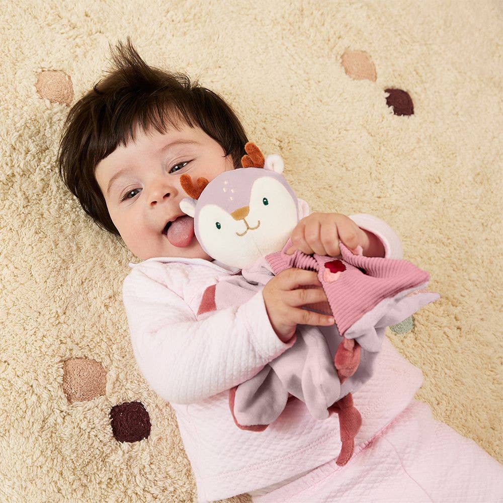 Baby Deer Collection: 2pc Gift Set - Rattle & Lovey