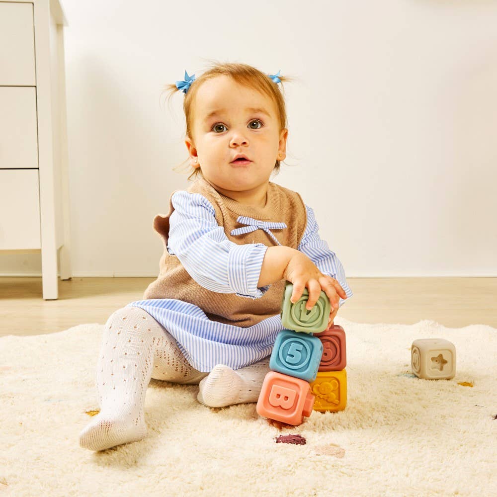 Soft Activity Cubes for Babies