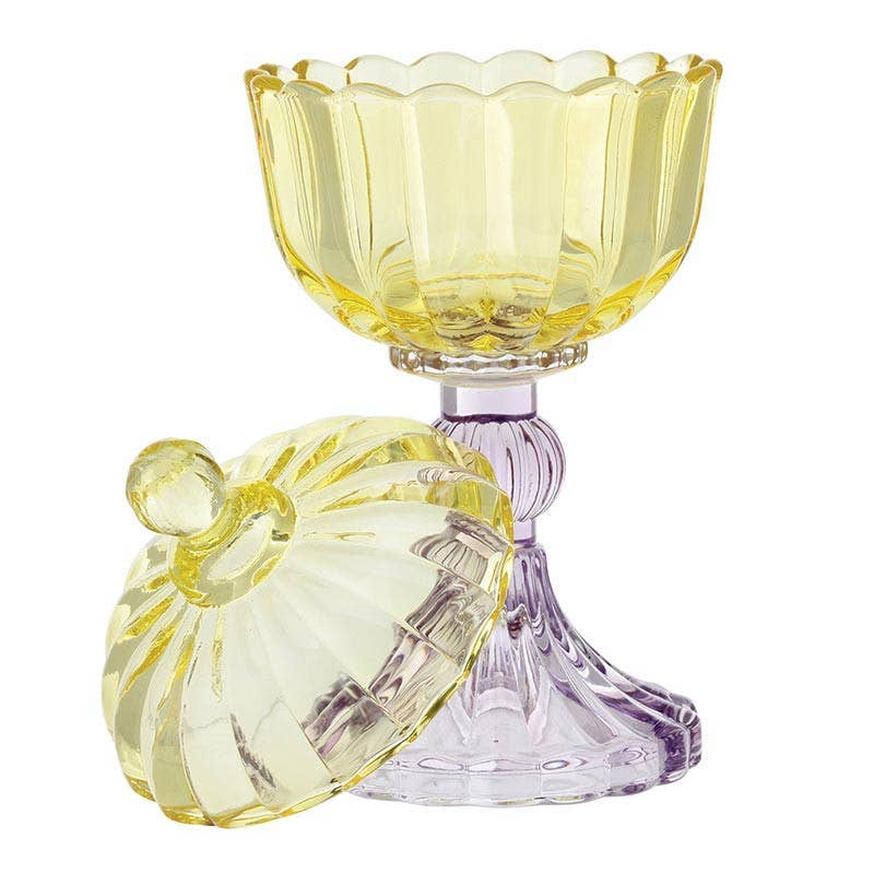 Vintage Glass Candy Jar