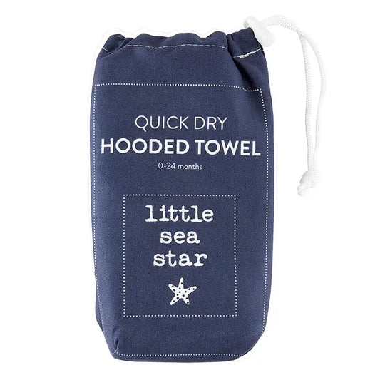 Little Sea Star Quick Dry Hood Towel