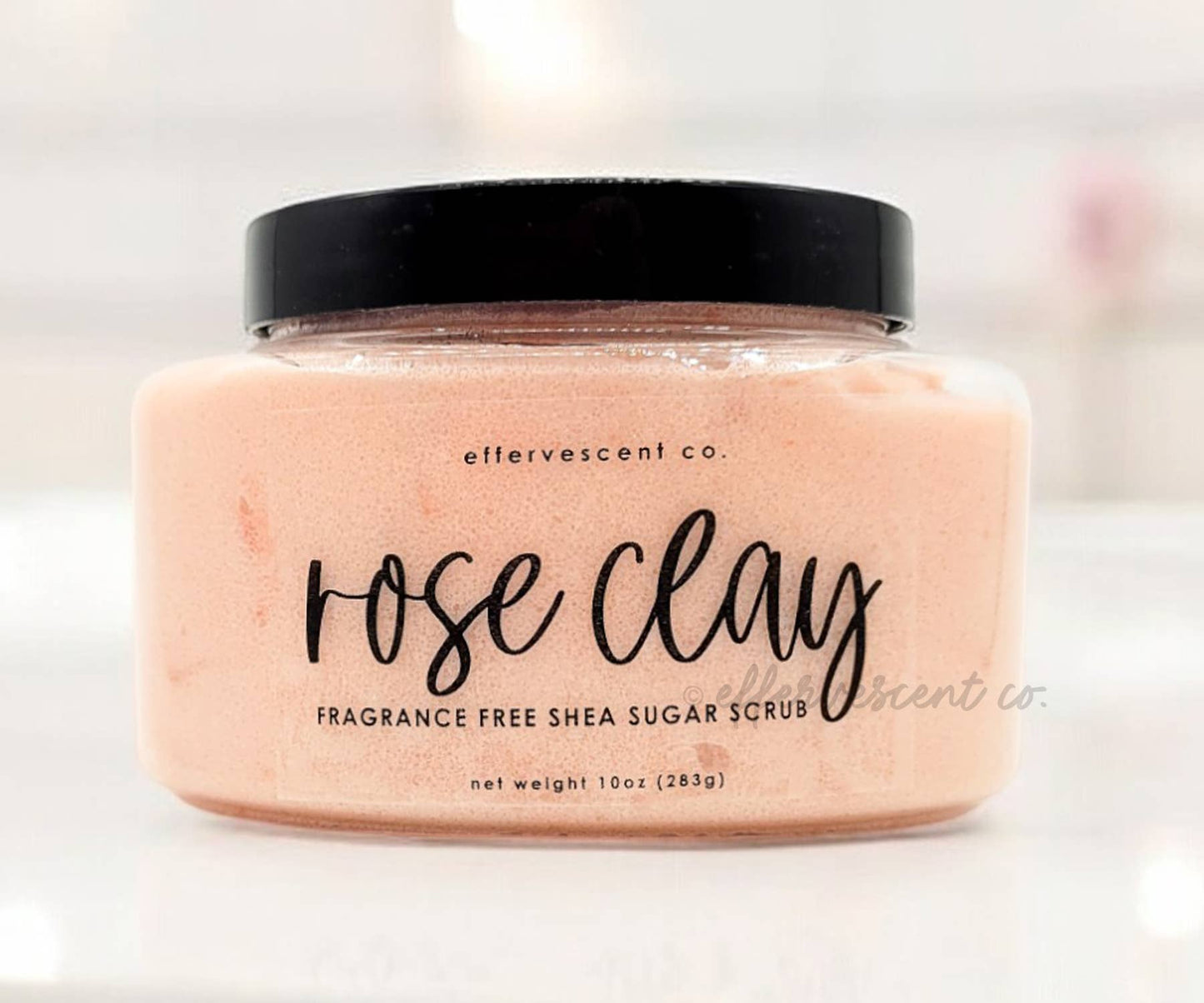 Rose Clay | Shea Sugar Scrub | Fragrance Free