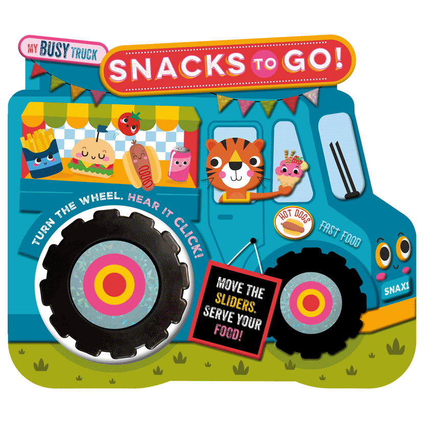 Board Book My Busy Truck Snacks to Go!