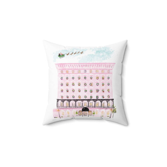 Mills House At Christmas-Pillow