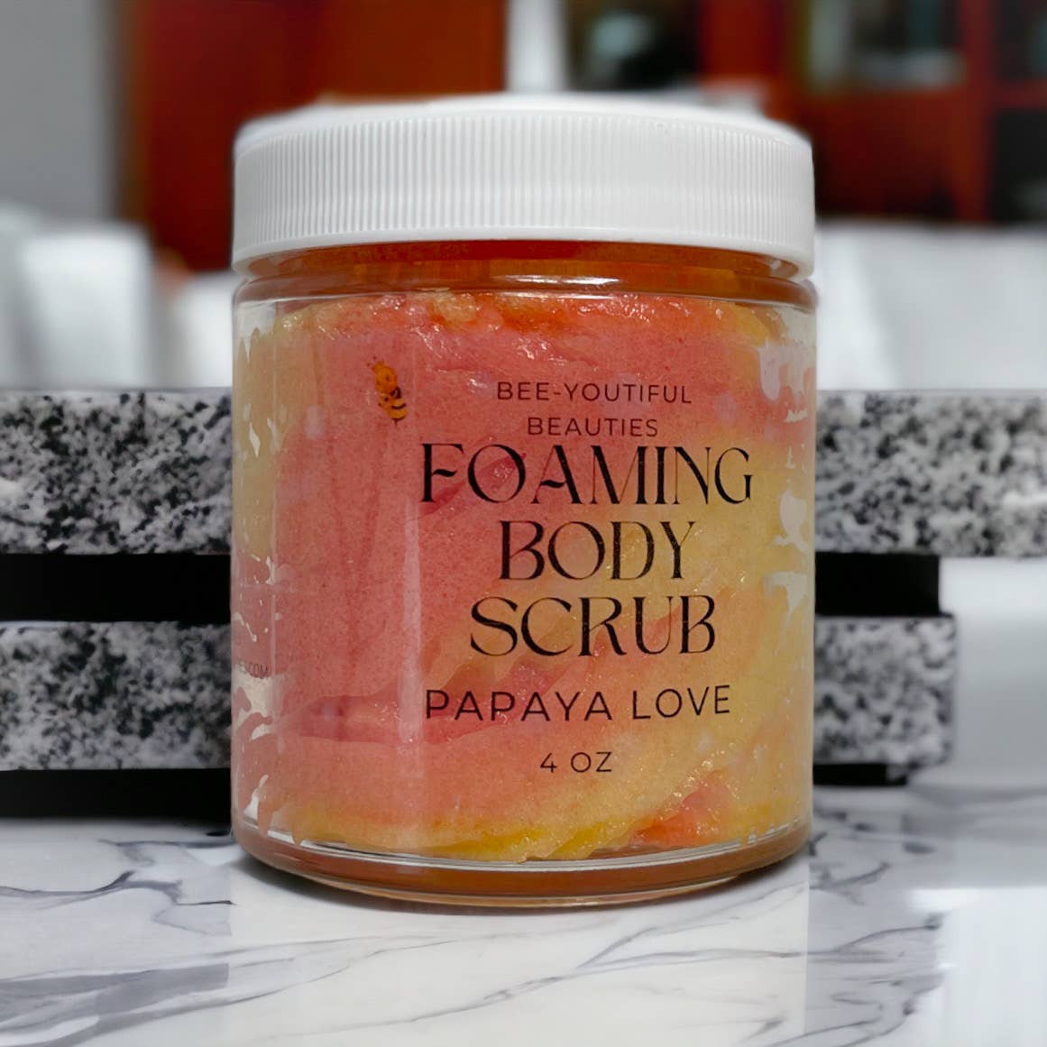 Papaya Love Foaming Body Scrub