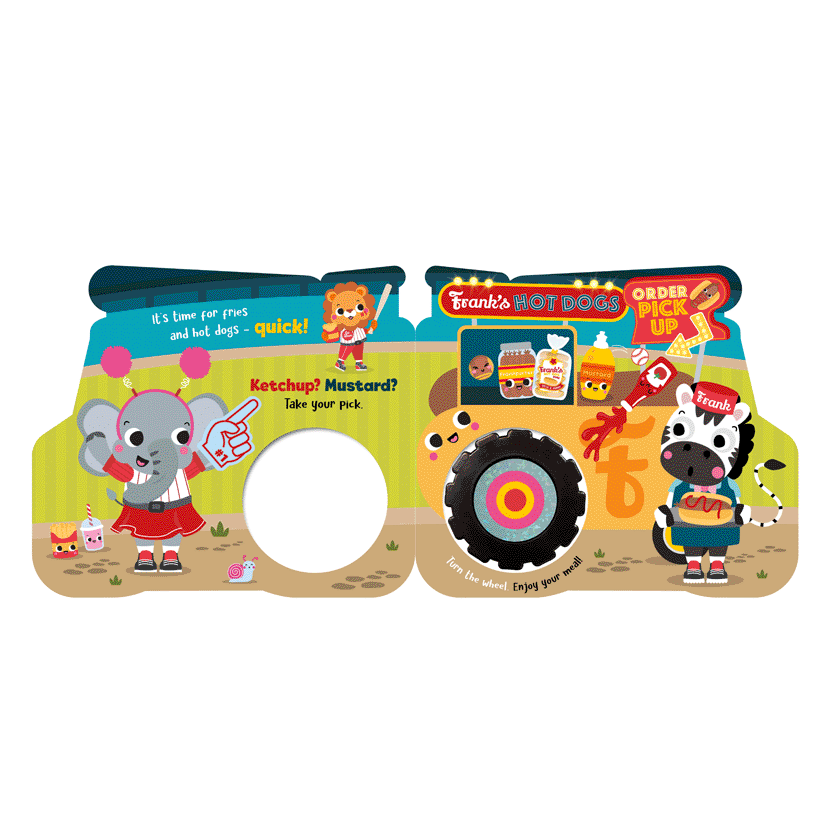 Board Book My Busy Truck Snacks to Go!