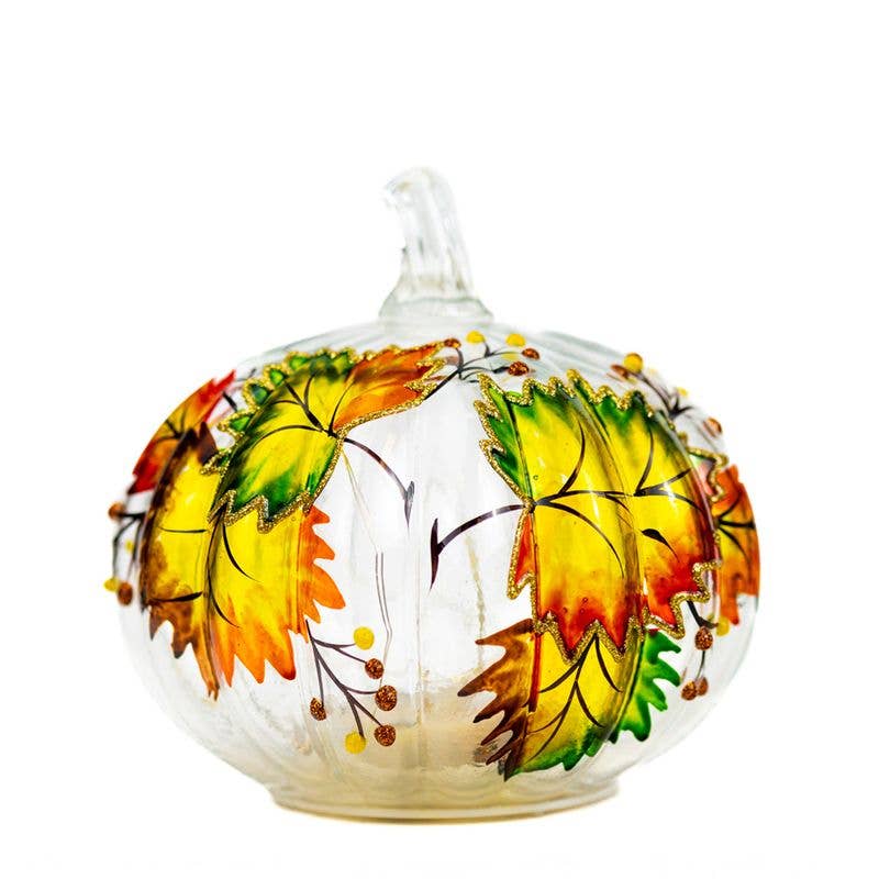 Fallen Leaves Pumpkin LED