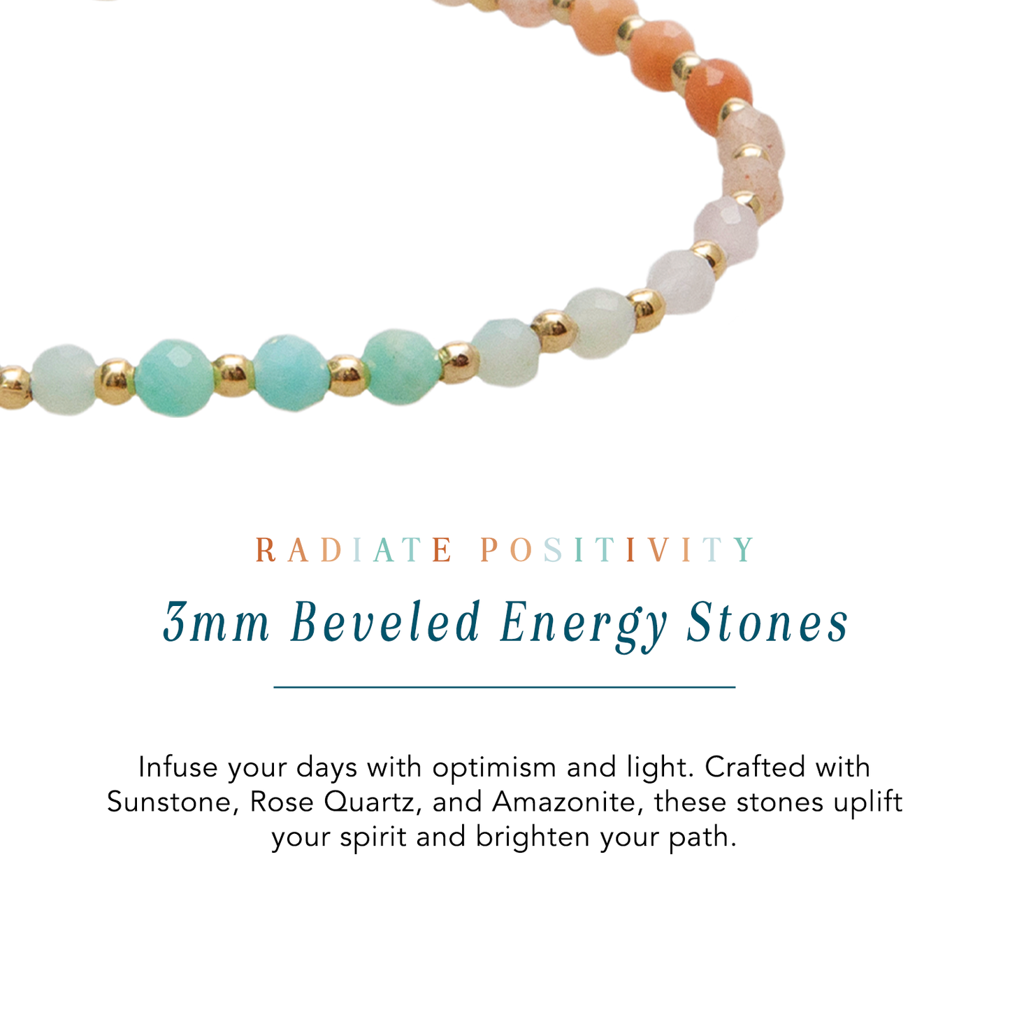 Positive Energy 3mm  Necklace