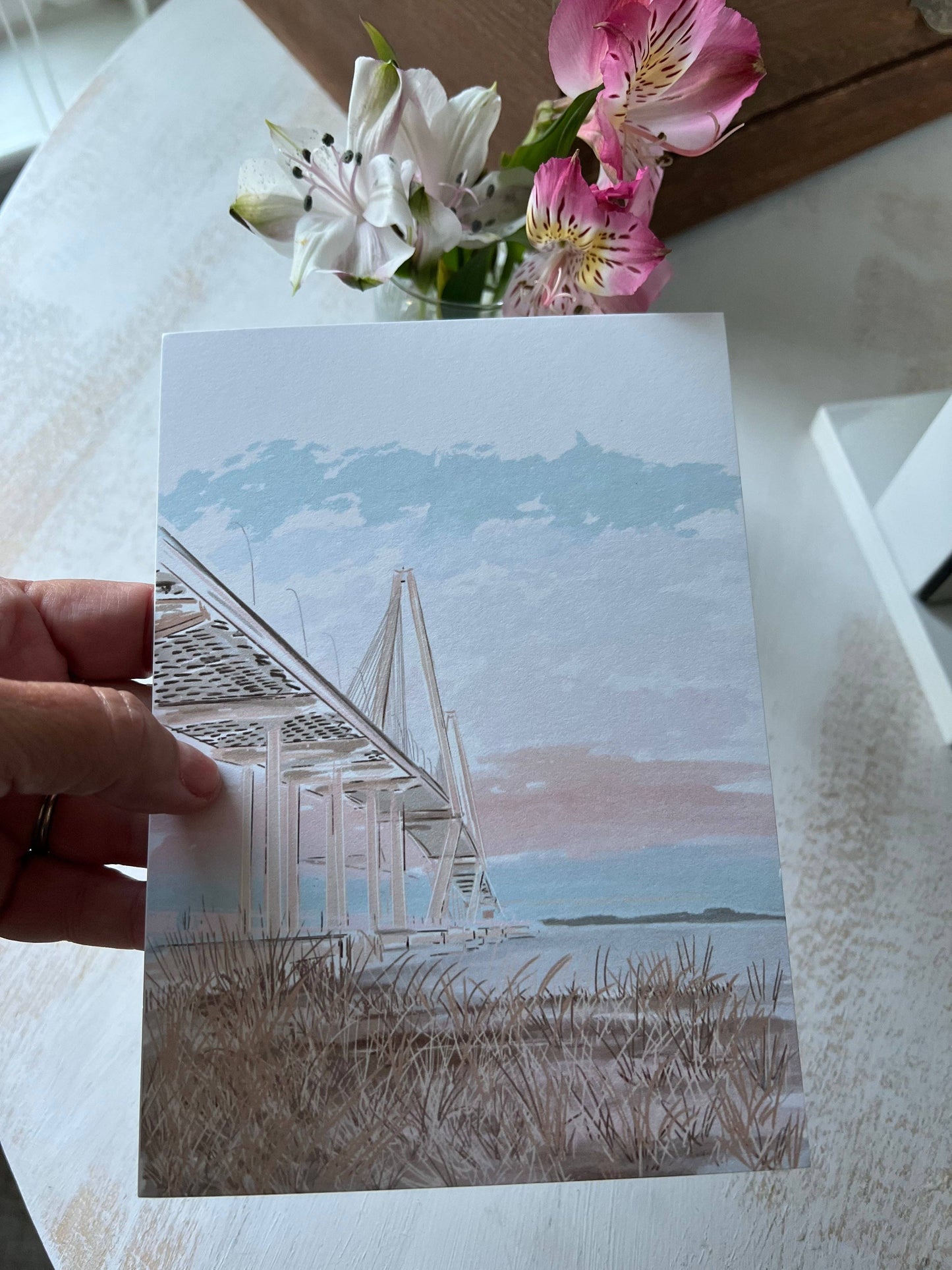 RAVENEL COTTON CANDY SKIES - Art Print
