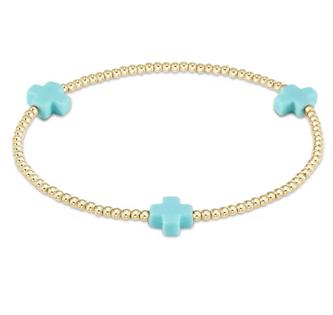 Faith Cross Beaded Waterproof Non-Tarnish Bracelets