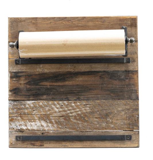 Wood & Metal Rolling Notepad