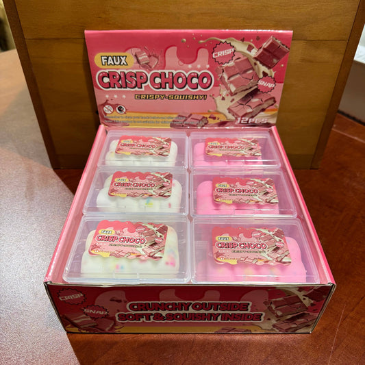 Crispy Crackling Pink and White Chocolate Toy